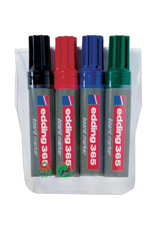 قلم تحديد السبورة البيضاء 365 | طرف إزميل 2-7 مم، عريض ودقيق - 1