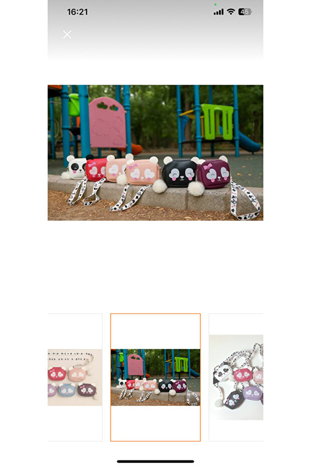 حقيبة الباندا للأطفال - 3