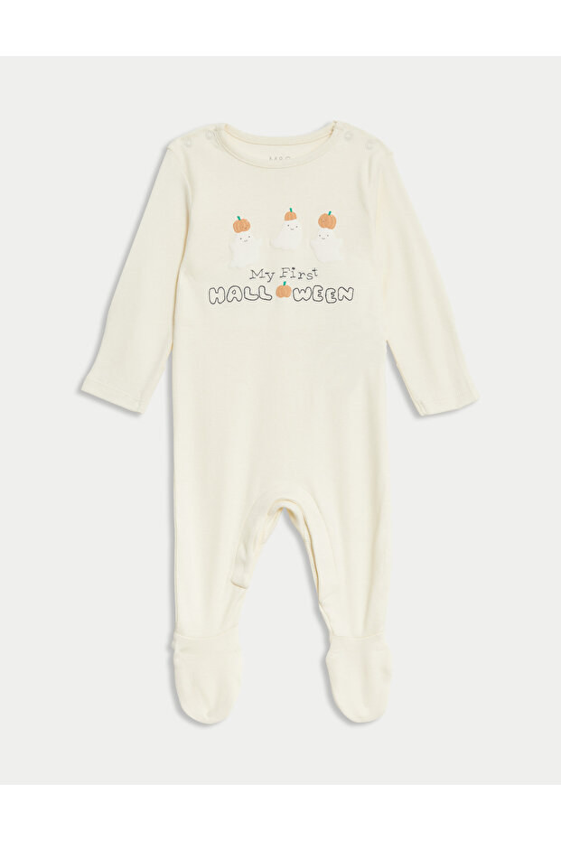 Saf Pamuklu Uyku Tulumu (0-3 Yaş) - 1