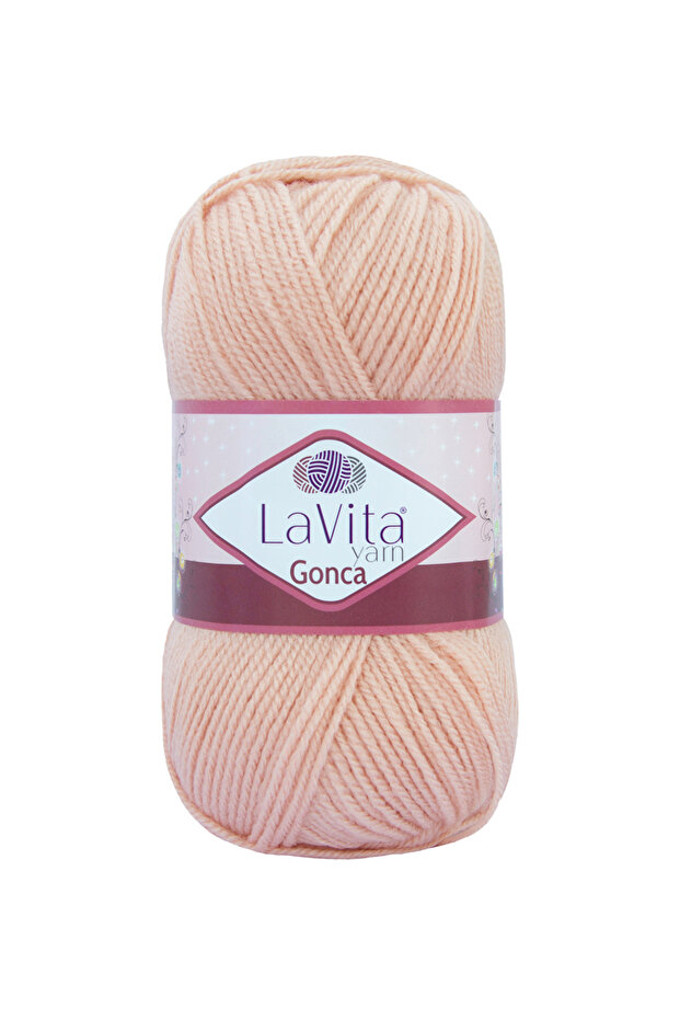 Gonca Hand Knitting Yarn 100% Acrylic 100Gr (4005 Cool Pink)