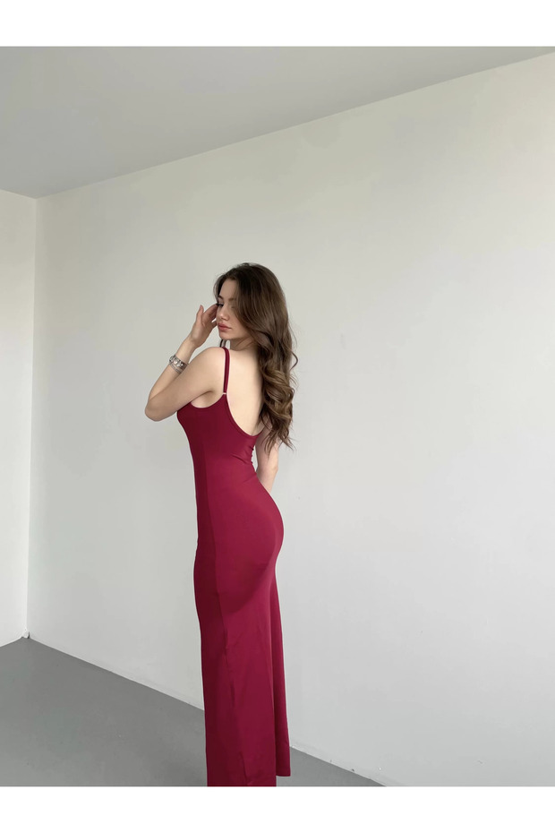 Rochie de damă cu bretele lungi - 4