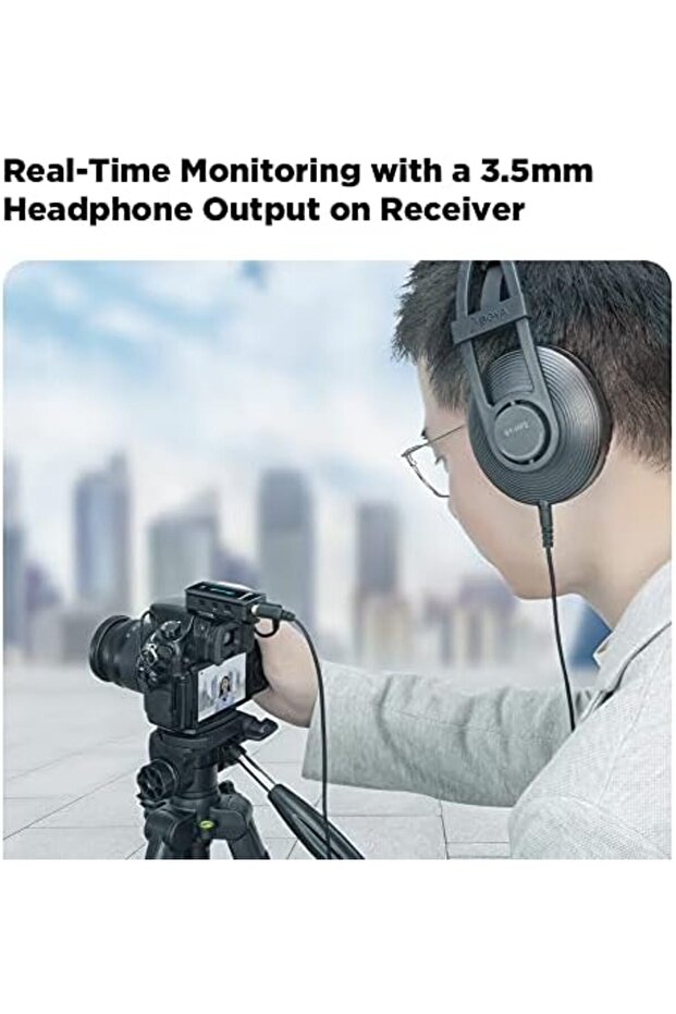 Wireless Lavalier Microphone BY-XM6 K1 from XM6 K1 2.4G, Professional Microphone with Rechargeable C - 3