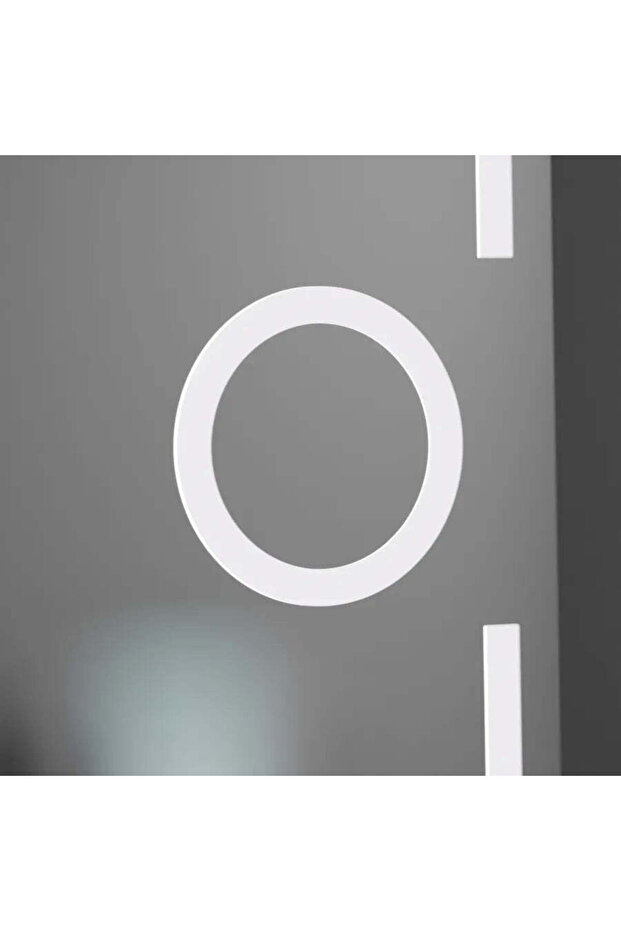 Rectangular LED Mirror, 80x60cm, Eclat MotionGlow Marcello, Defog System - 3