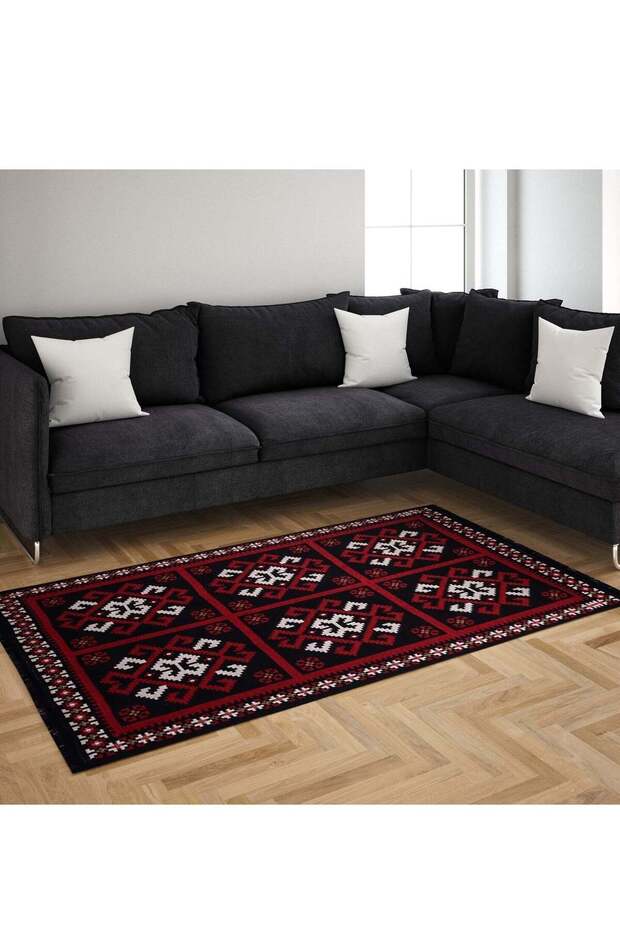 Area Rug 80x150cm, Made in Turkey, Indoor Area Rug, Carpet for Home, Machine Washable, Durable, Eth