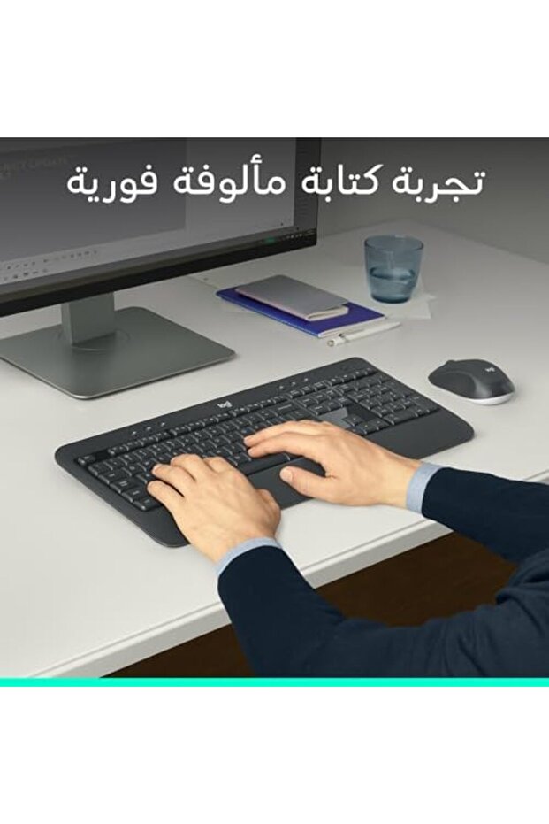 مجموعة لوحة المفاتيح والماوس اللاسلكية MK540 لنظام التشغيل Windows - 3