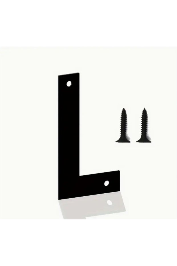 Wall - Door - Letter Outdoor Size 20 cm - Cnc Cut Letter Black L Letter
