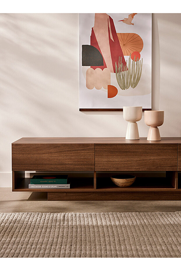 Three-drawer TV unit - 2