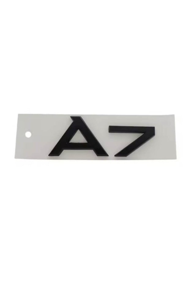 Emblemă spate Audi A7 neagră
