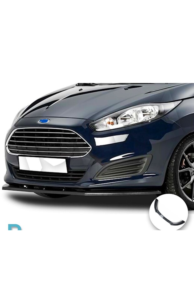 2008-2012 FORD FIESTA ON LIP BASIC P.BLACK - 1