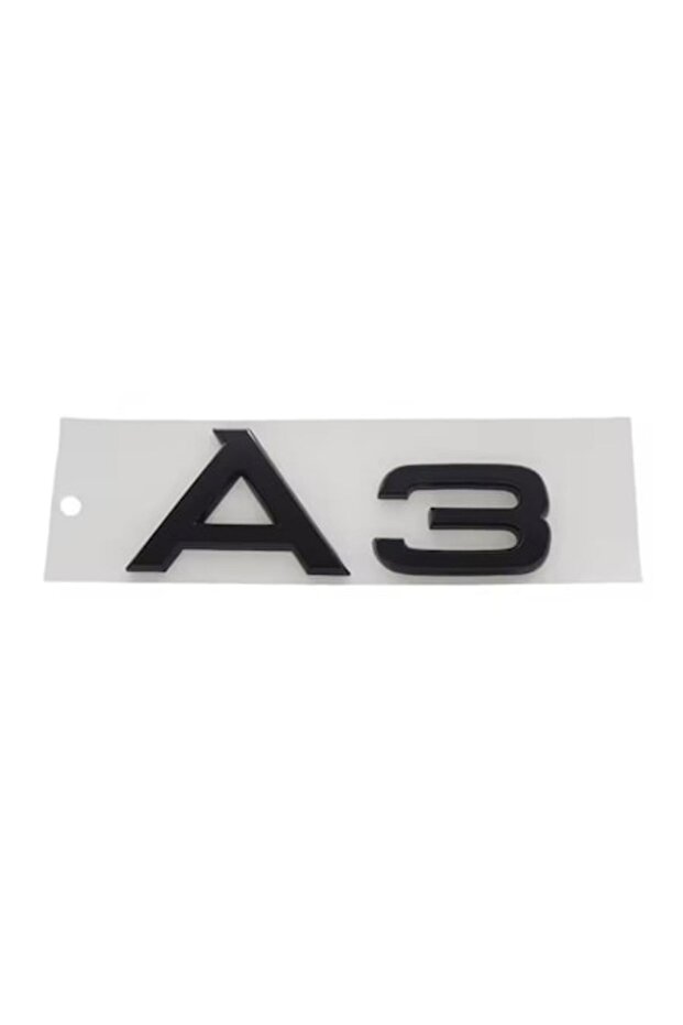 Πίσω έμβλημα Audi A3 Μαύρο - 1