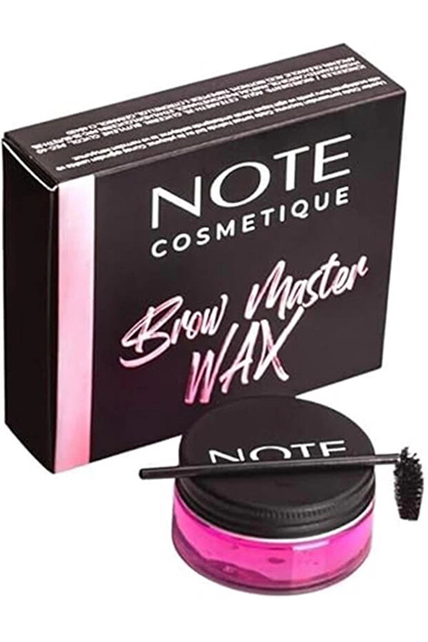 Note Brow Master Eyebrow Fixer & Shaper Colorless Wax - 3