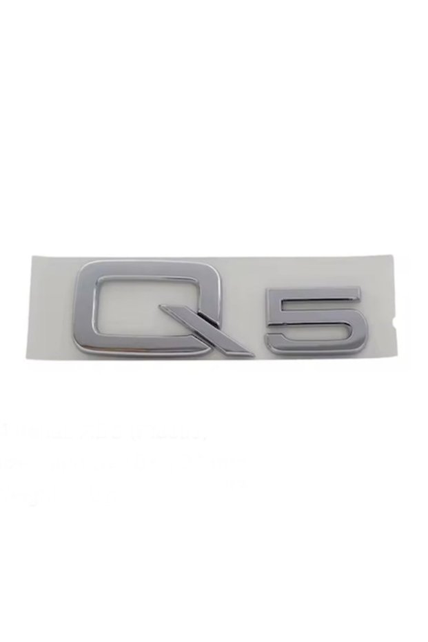 Audi Q5 Chrome Rear Emblem