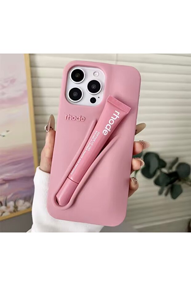 APPLE IPHONE 16 PRO MAX UYUMLU RHODE LİP CASE KILIF - 3