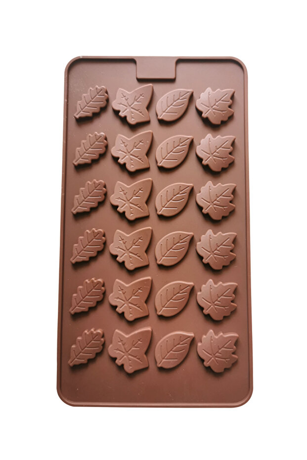 Various Leaf Plants Mold, Silicone Candy Baking Mold DIY Maker Non-Stick Reusable Kitchen Baking