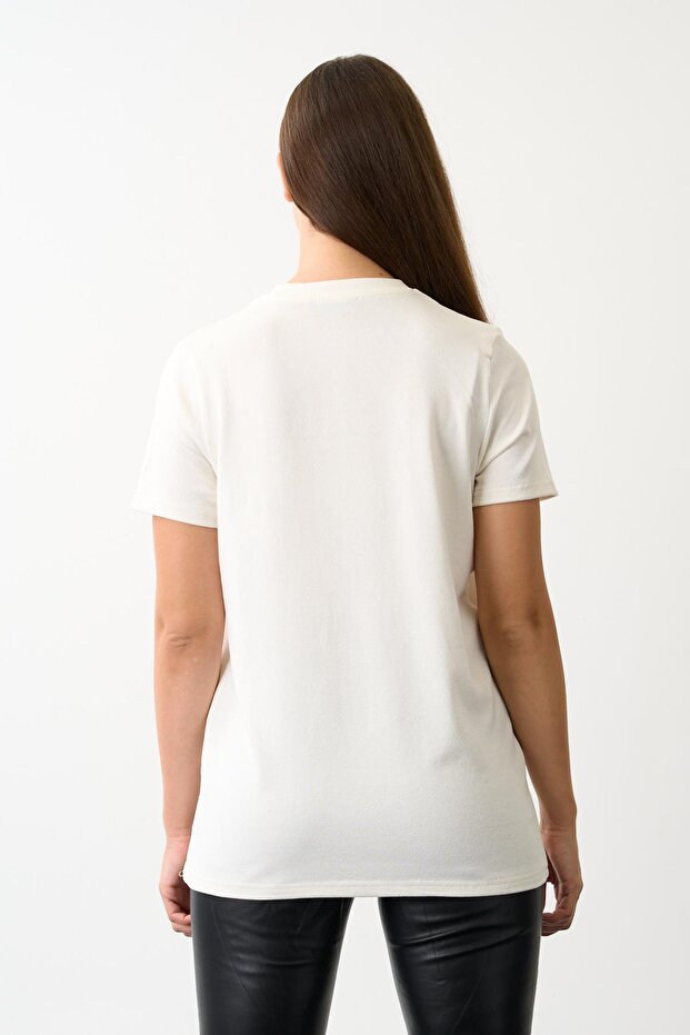 تي شيرت أساسي برقبة دائرية - 4