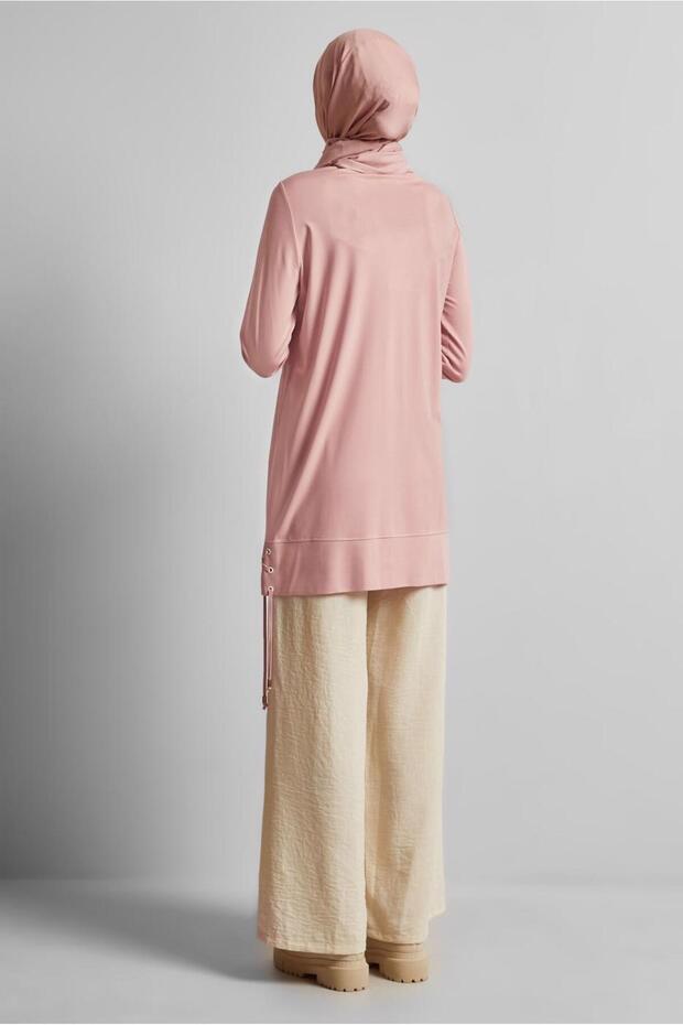 BASKILI EŞOFMAN TUNİK 45692 - 4