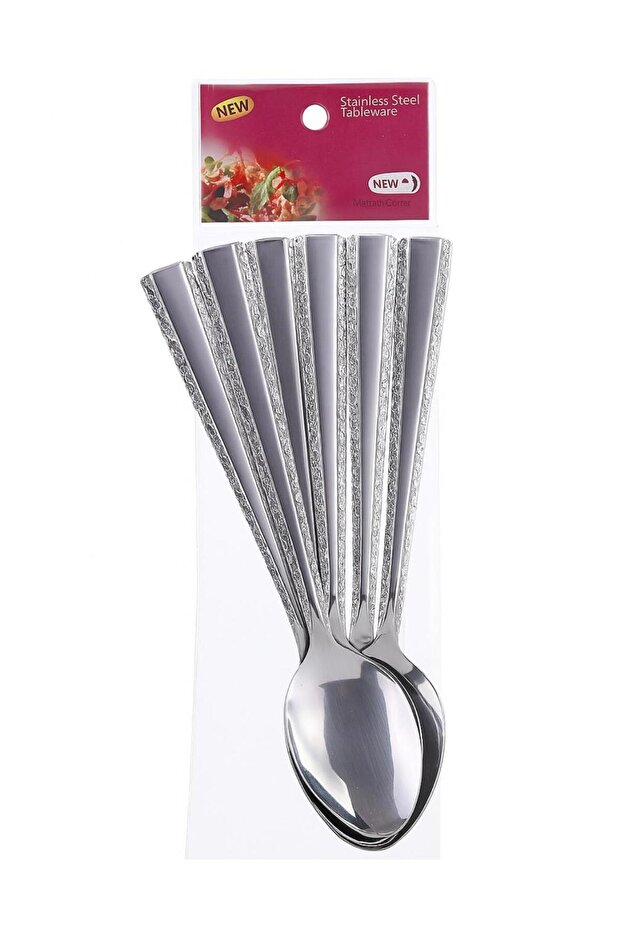 ملاعق 6 قطعة ثقيل - 1