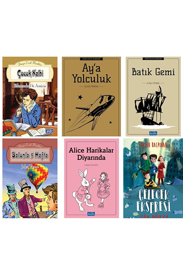 Gelecek Ekspresi Çöp Dünya Ortaokul 6 kitap Set
