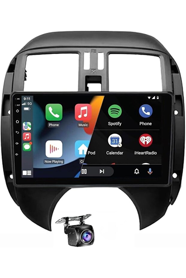 Android Car Stereo for Nissan Sunny Versa 2008-2013 1+32GB AHD Camera