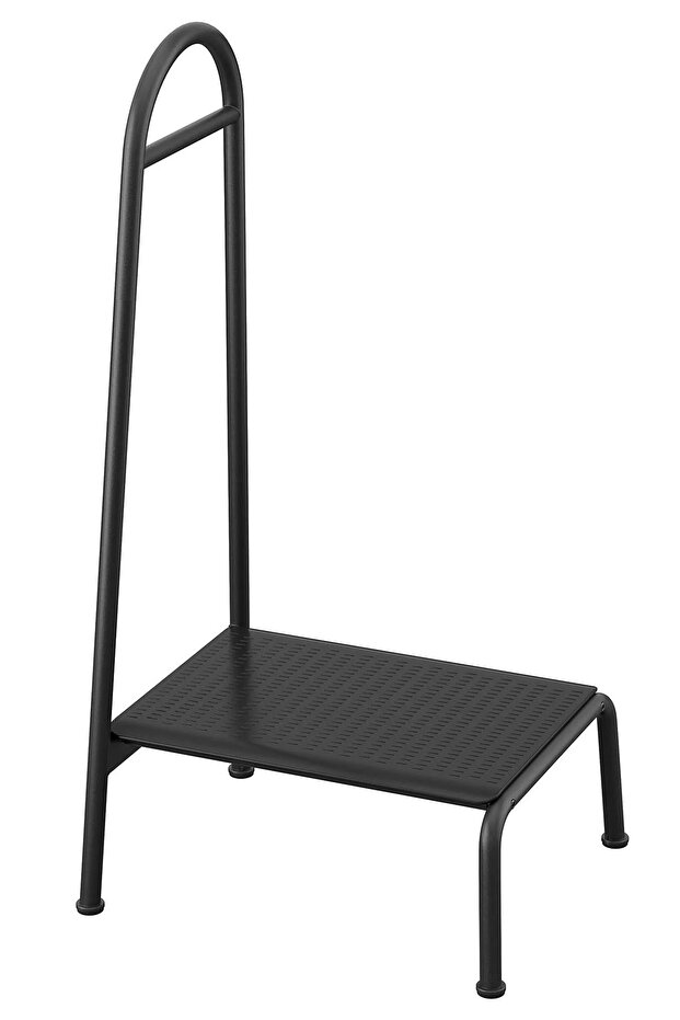 Mutfak Banyo Taburesi Tırabzanlı Yükseltici Basamak Metal LD021 - 3