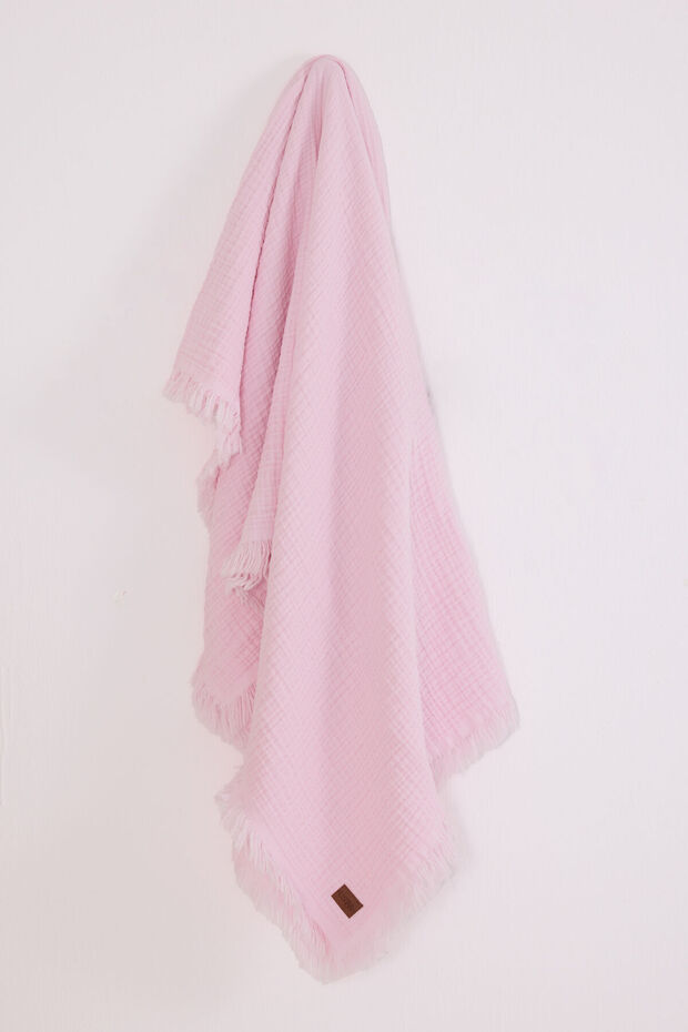 U.S. Polo Assn Baby Girl Pink Blanket