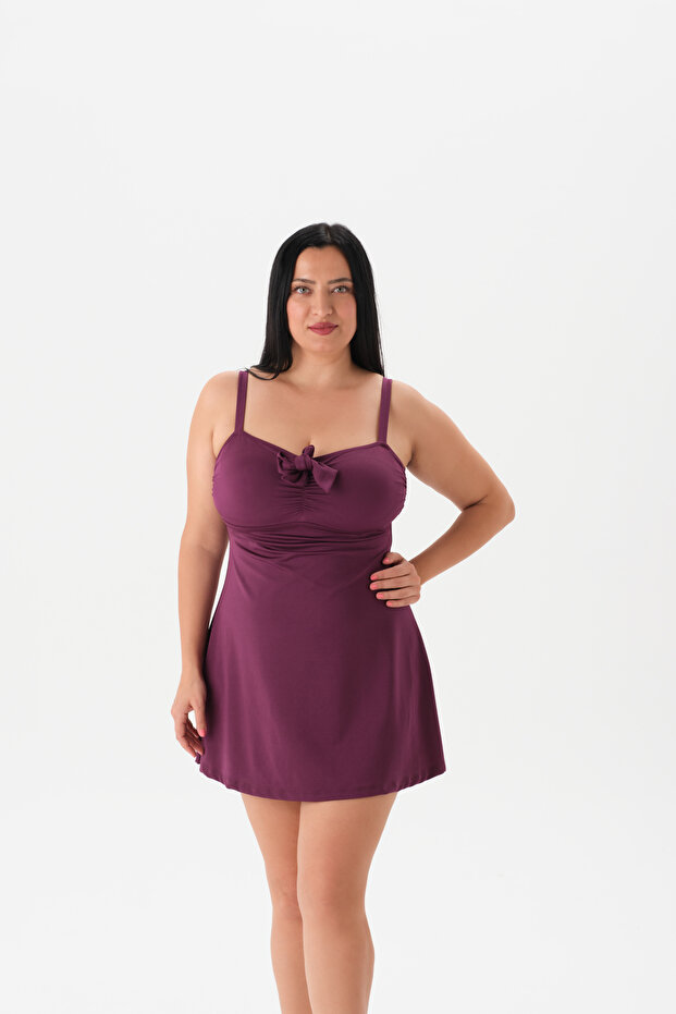 4056MY ELBİSELİ MAYO - 1