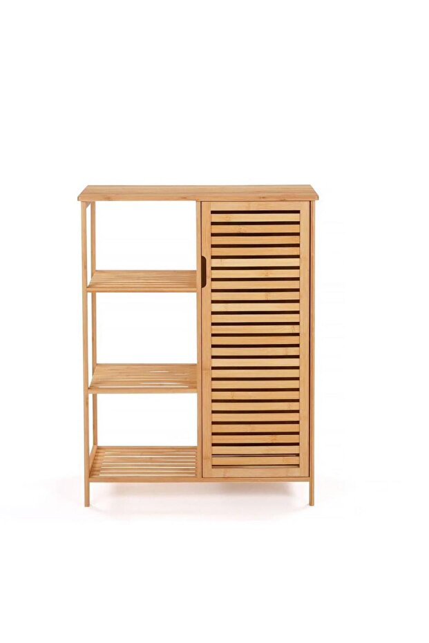 BAMBU RAFLI ÇOK AMAÇLI DOLAP - 1