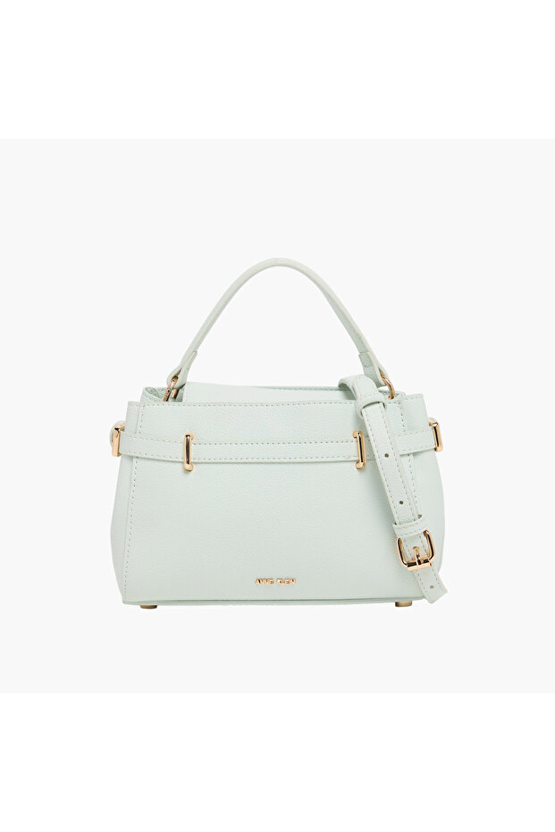 حقيبة كتف صلبة مع حزام قابل للفصل - 1