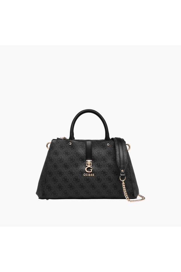 Zamira Printed Hobo Bag with Double Handles