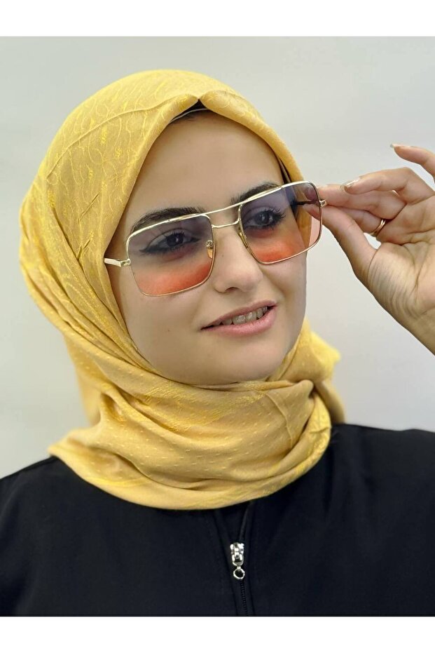 Eșarfă jacquard - 1