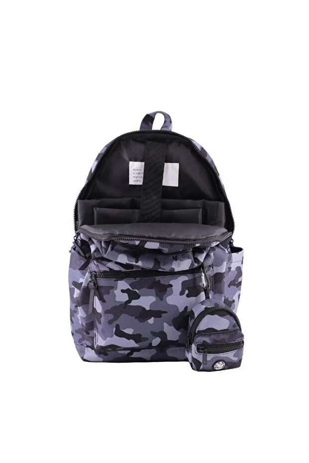 حقيبة ظهر قماشية مع ملحق لجهاز مقاس 15 بوصة - 3