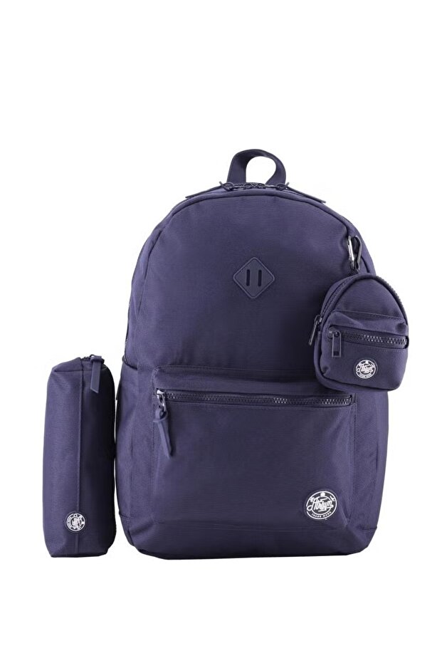 حقيبة ظهر قماشية مع ملحق لجهاز مقاس 15 بوصة - 1