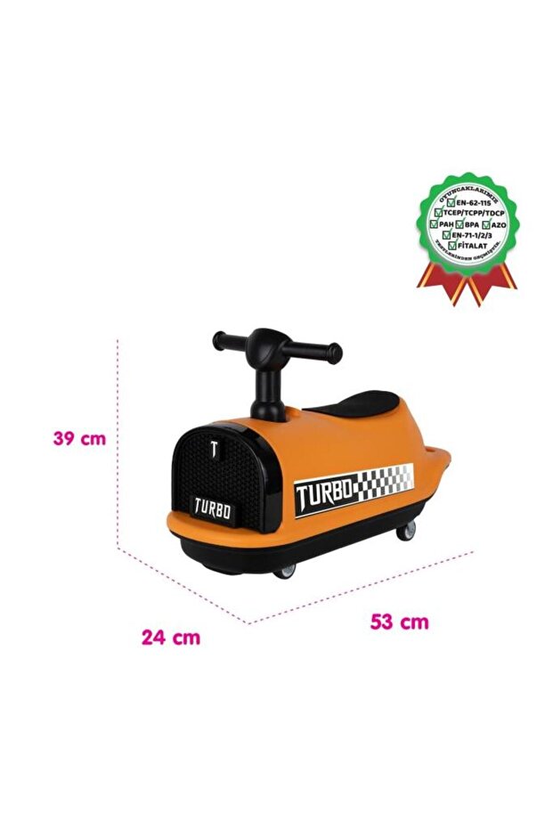 İlk Arabam Turbo Bitgit Turuncu - 6
