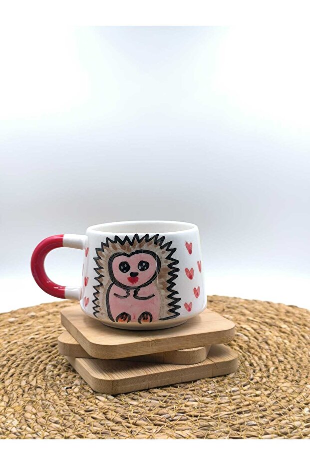 2 كوب سيراميك مصنوع يدويًا - 1