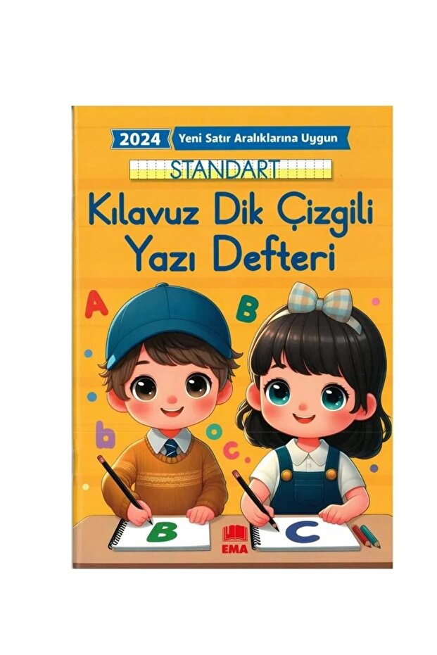 دفتر الكتابة الجميل المخطط عموديًا من KLAVUZ مقاس 17 × 24 (2024)