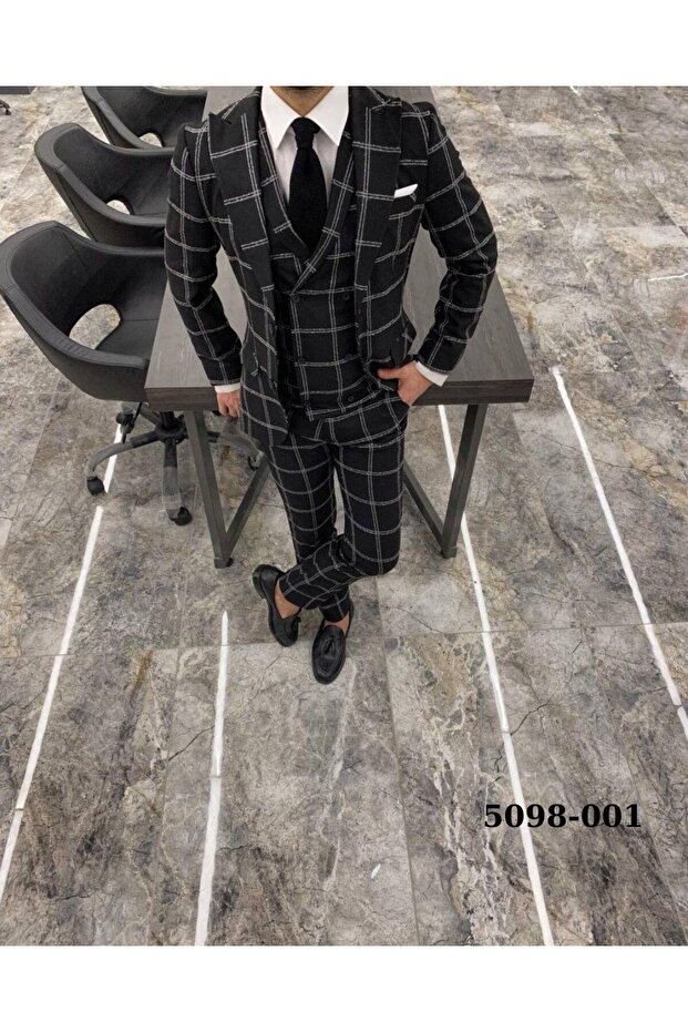 YELEKLİ TAKIM ELBİSE - 1