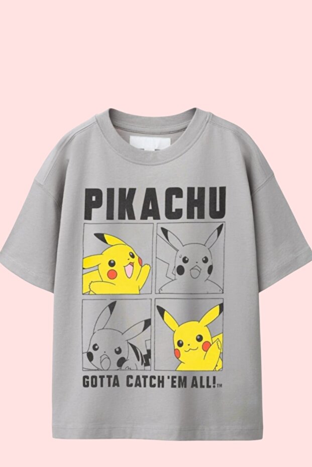 Boy's Crew Neck Basic Short Sleeve T-Shirt