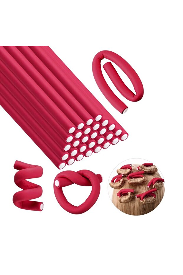 Curly Sponge Flex Hair Rollers PU 269(10pcs In One Packet)