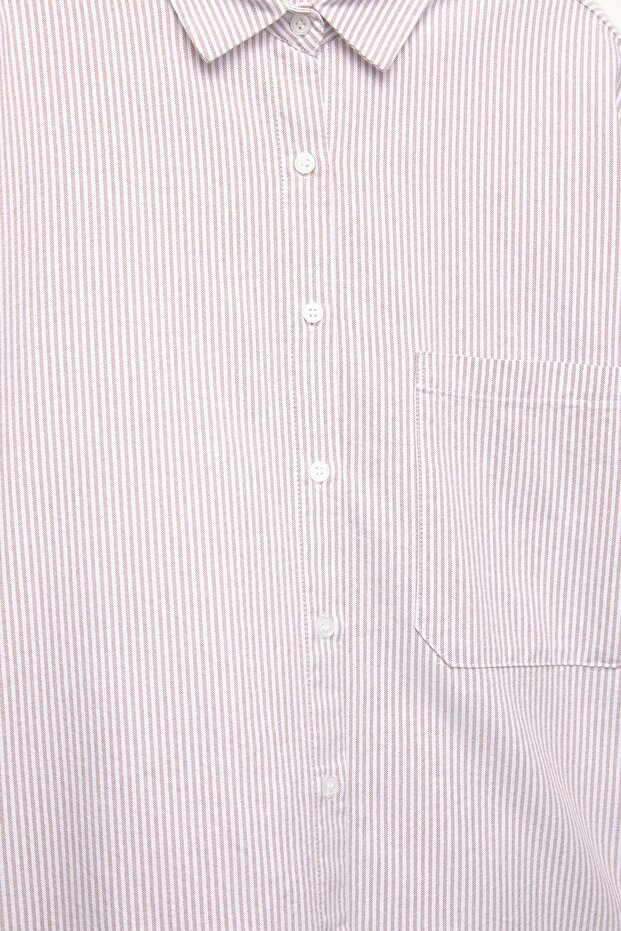 İnce çizgili gömlek - 7