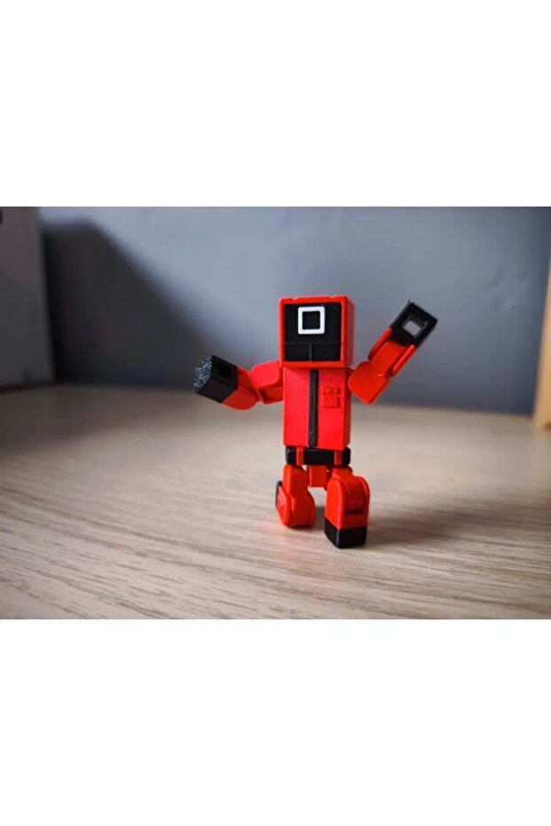 3D Minecraft Squid Game Kare Muhafız - 1