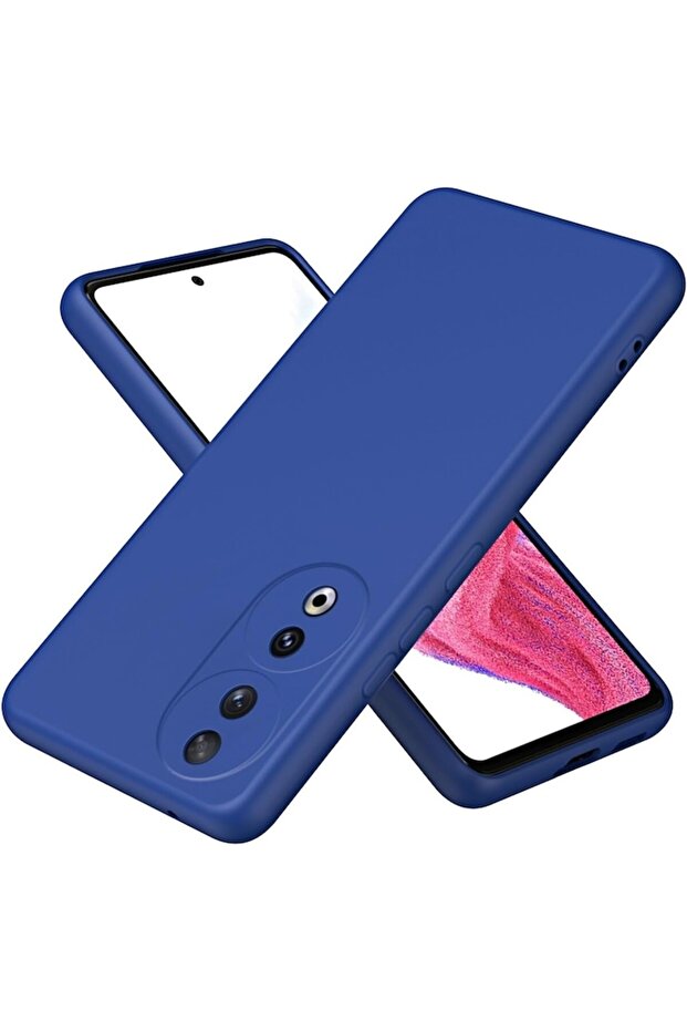 Protective Case for Honor 90 - Liquid Silicone with Microfiber Interior, Shockproof, Compatible with - 2