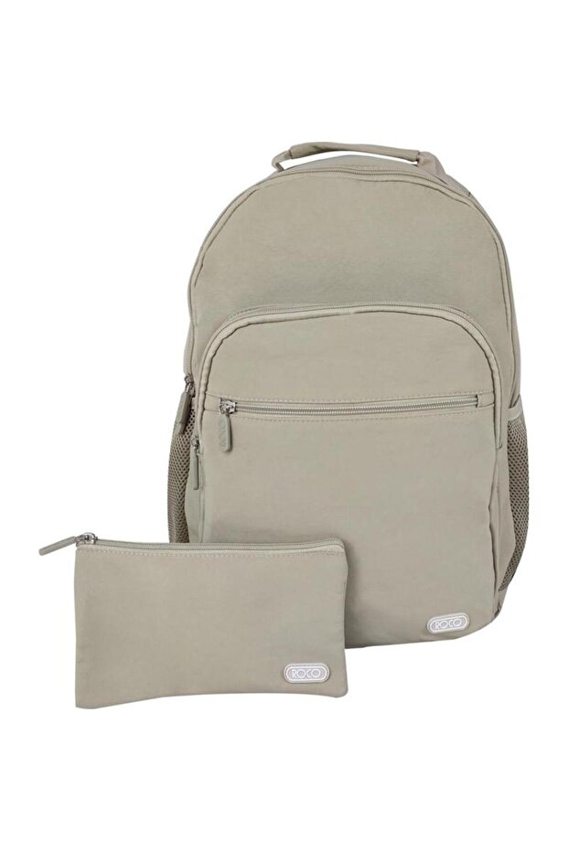 Basic Classic Backpack with Accessory - 1