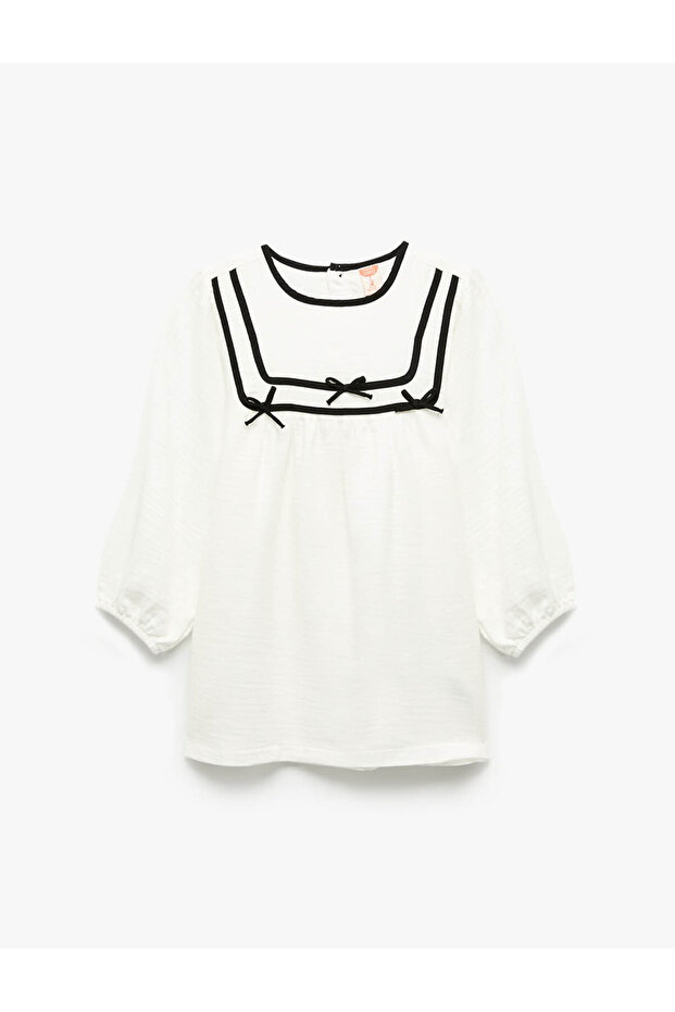 Ecru Baby Girl Dress 6Wmg80010Aw