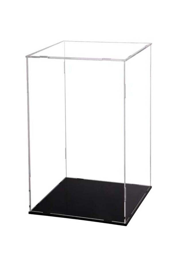 Display Case for Collectibles Assemble Clear Acrylic Box Alternative Glass Case for Display Action