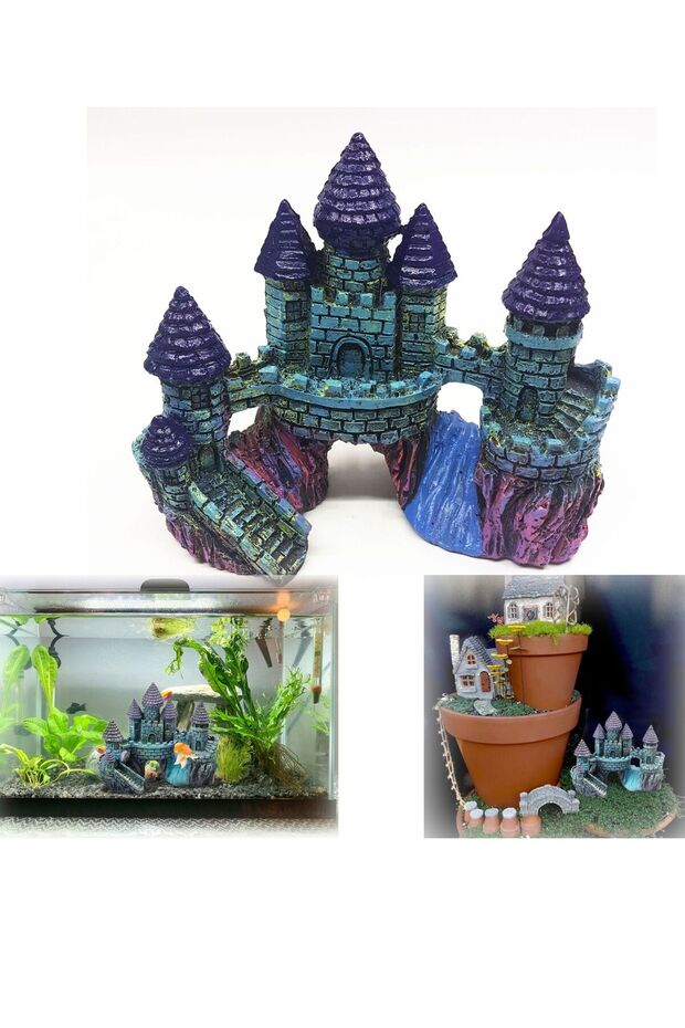Goldfish Community Tank Setup With Hide Caves preview