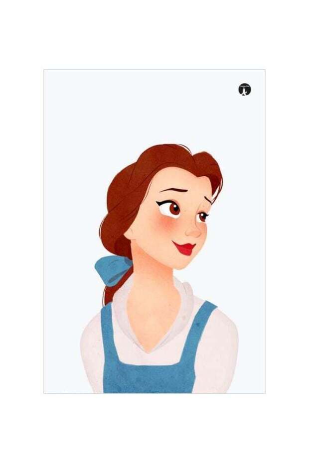 Cartoon Themed Metallic Plate White/Brown/Blue 20x15cm