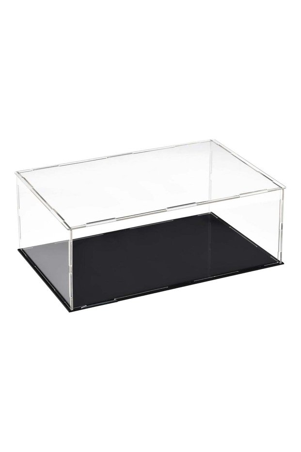Acrylic Clear Display Case Box, Dustproof Protection Showcase Cube for Collectibles, Show Box (30x1