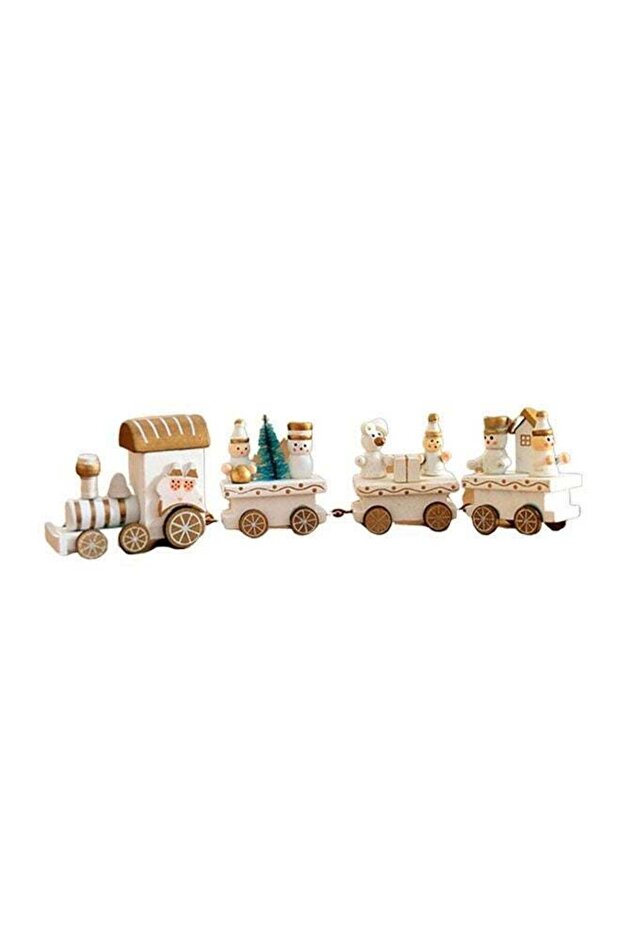 Kindergarten kids wooden toy gift decoration gift train