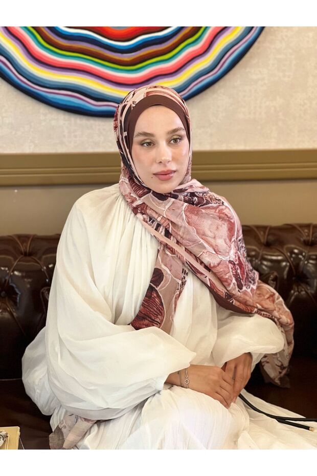 Lipa Desen Bambu Şal - 3