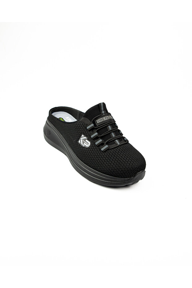 King Paolo 5109 Black Women's Slippers